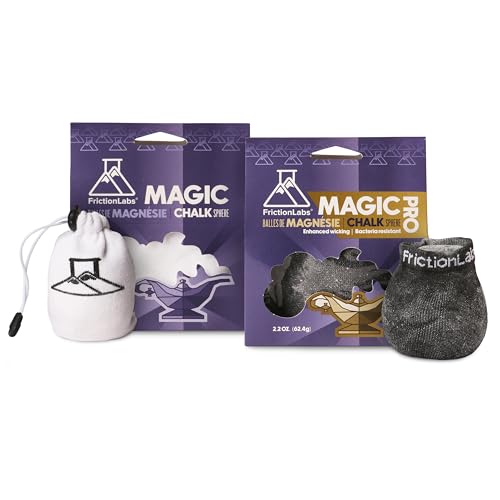 Friction Labs Magic and Magic Pro Chalk Bundle | Premium Hand Grip for Climbing, Lifting & Gymnastics