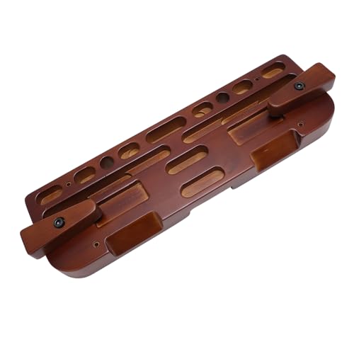 RiToEasysports Rock Climbing Hangboard, Strength Training with Multiple Grip Depths, Wooden Fingerboard Compact Design for Indoor and Outdoor Climbers