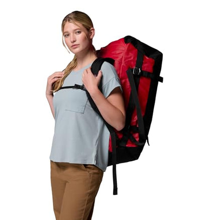 Columbia Unisex Landroamer 60L Duffel, Mountain Red/Black, One Size - color: Mountain Red/Black