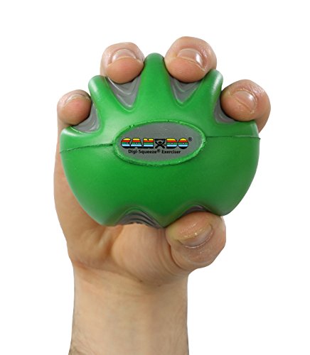 CanDo Digi-Squeeze Hand Exerciser, Large, Green: Medium - color: Green: Medium, size: Large