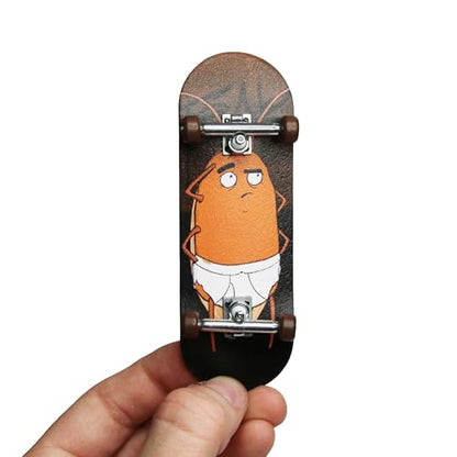 Teak Tuning Real Wear Graphic 32mm Fingerboard Complete - Tighty Edition
