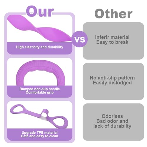 Figure 8 Fitness Resistance Band, Arm Back Shoulder Exercise Elastic Rope Stretch Fitness Band, Exercise Equipment for Yoga, Pilates,Physical Therapy,Stretching（3 Pack）
