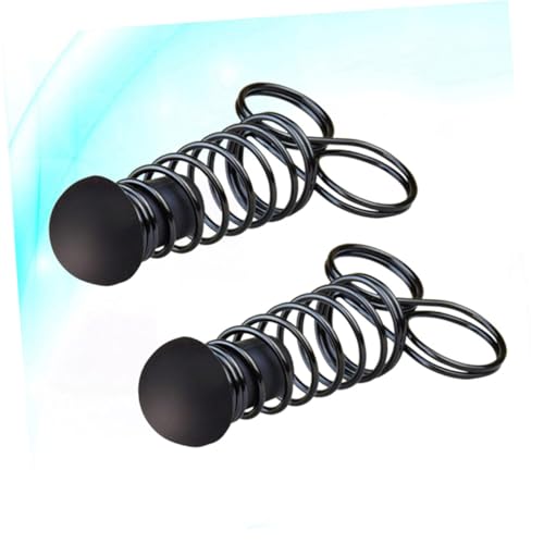 ORFOFE 2pcs Metal Grip Steel Grippers Finger Endurance Trainer for Hand Exerciser Grip Strengthener