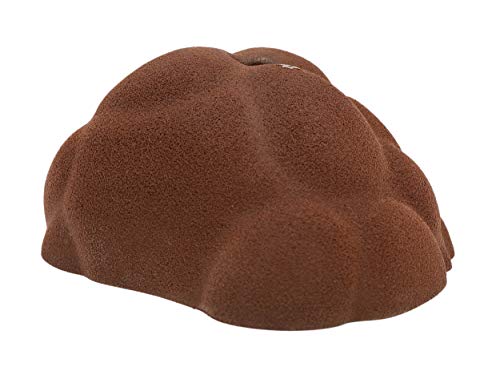 Atomik Rock Climbing Holds XXL Bolt-On Fontainebleau Sloper in Brown