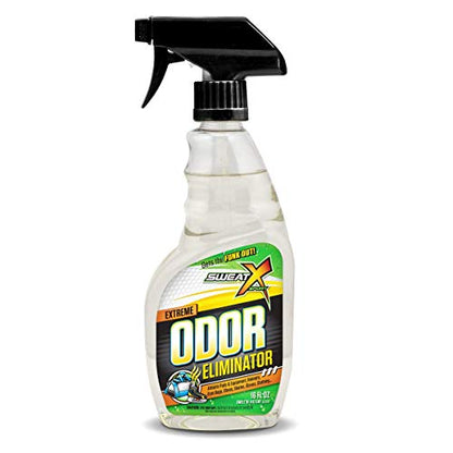 SweatX Extreme Odor Spray - Multipurpose No-Wash Deodorizer - Ideal for Shoes and Gym Clothing - Victory Scent (16 fl oz) - size: 16 Fl Oz (Pack of 1)