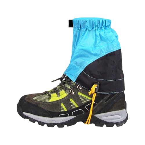 for Hiking in Snow Sand Conditions Light Weight Ripstop Nylons Regulable Fit Desert - color: Blue