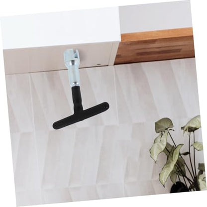 Alipis Manual Installation Tool for Eye Screws and Screw-in Hooks Heavy Duty Steel T Handle Nut Driver for Hooks Sturdy Wrench Tool for Easy Assembly