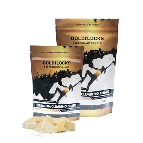 Goldilocks Chunky Chalk for Rock Climbing, Crossfit, Weight Training, Gymnastics, & More - Parent - color: Yellow, size: 2 oz