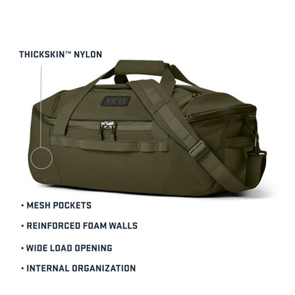YETI Crossroads Duffel Bag - color: Olive, size: 40L