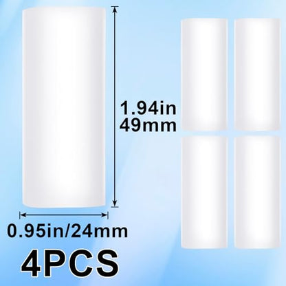 ANCIRS 4pcs Gel Finger Sleeve Protectors, Clear