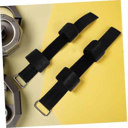 1pair Adjustable Heavy Duty Dumbbell and Barbell Loading Straps for Strength Training Enhanced Ankle Support for Squats and Pullups