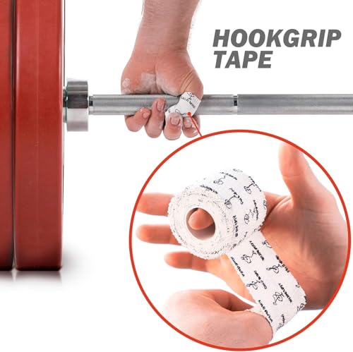 WARM BODY COLD MIND 1.85" Weightlifting Thumb Tape - Hook Grip Tape for Powerlifting, Cross Training, Gym Tape, Workout, Weight Lifting Tape, Athletic Finger Wrap (Mix 12 Rolls) - color: 12 Rolls Mix