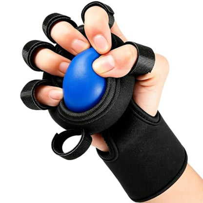 Hand Exercise Balls Finger Grip Trainer Ball Tool | Hand Finger Exerciser for Weightlifting Office Rock Climbing Home Fitness Gym Outdoor Workout - color: Blue