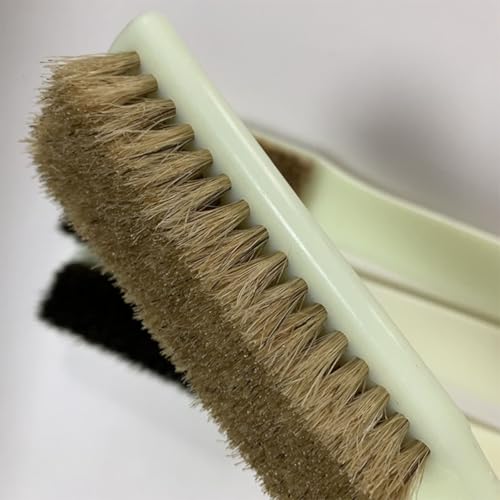 TOYANDONA Climbing Sports Brush with Boars Hair Bristles and Sturdy Handle, 2pcs Portable Bouldering Stone Cleaner for Chalk and Dirt Removal in Outdoor Rock Climbing
