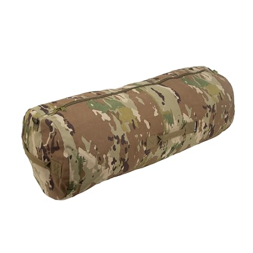 STANSPORT - Deluxe Duffel Bag With Zipper For Gym, Travel, & Storage - color: Camo, style: 36” X 13” X 13”