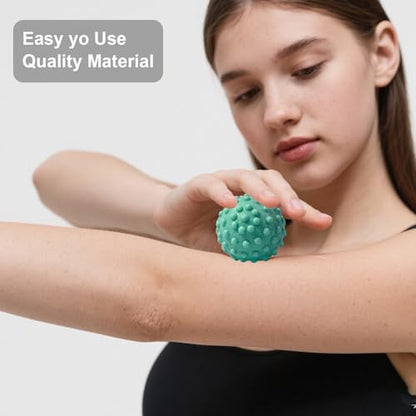 Foot Massage Ball Myofascial Release, Pain Relieve from Plantar Fasciitis, Massage Tool for Tight Muscles and Sore Feet, Restore Foot Massage Roller - color: 3 Massage Ball