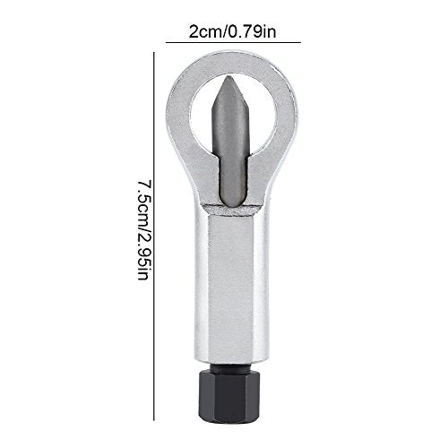 Nut Remover Tools, Nut Splitter Made of Steel, Nut Removing Splitting Tool For Safely Remove Corroded or Damaged Nuts without Damaging the Bolts (Buy number 1 alone)