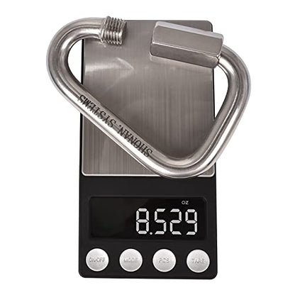SHONAN Delta Quick Link Large Stainless Steel 4.1 Inch Triangle Chain Links Heavy Duty Triangle Carabiners Marine Grade, 1 Pack, 2517 Lbs Capacity - size: 4.14 Inch, 1 Pack(Marine Grade)