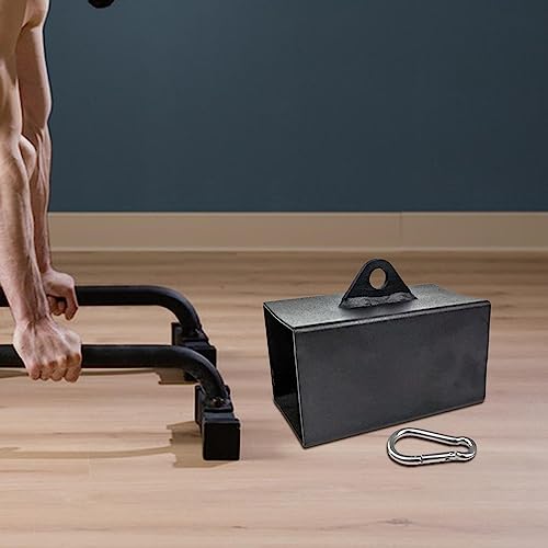 Pinch Block with Carabiner Rock Climbing Training Professional Heavy Duty Strength Training for Cable Pulley System LAT Pulldown Equipment