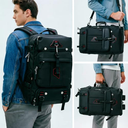 Men Travel Backpack,Fits 18 Inch Laptop,for Work&Travel，60L Large Capacity - size: Large