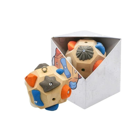Handcrafted Boulder Block，Build Strength and Precision，Rock Climbing Training Balls for Take It Out Anytime，3D Rock Climbing Ball，Hand-Held Rock Climbing Challenge Toy for Rock Climbers(1Set)