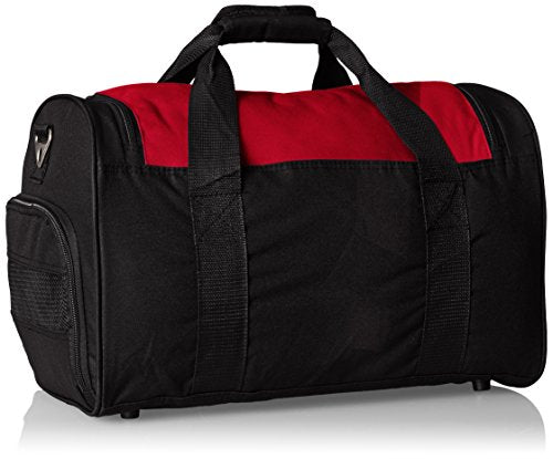 Everest unisex-adult Gym Bag With Wet Pocket ,Red, One Size - color: Red