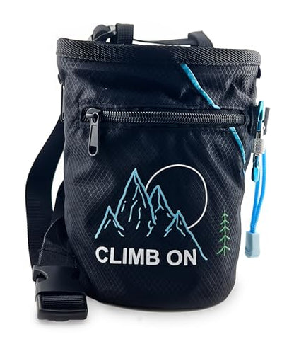Chalk Bag + Ball for Rock Climbing, Bouldering, Top Rope | Climb On - style: Chalk Bag