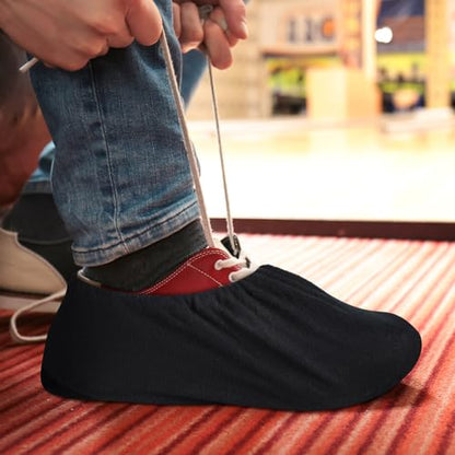 Havawish 7 Pcs Shoe Cleaning Brush Kit Bowling Shoe Brush Polish Brushes Suede Cleaner Brush Boot Shoe Covers Microfiber Shoe Cloth with Carrying Bag Bowling Accessories for Shoe