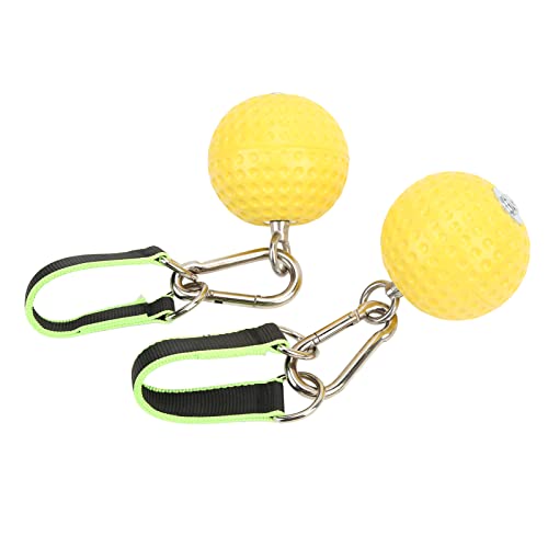 Climbing Pull Up Hand Grips Ball Set, Wireless Arm Strength Training Equipment, Non Slip Grip Balls with Webbing Buckle for Rock Climbing, Gym and Home Workouts - size: 97mm model