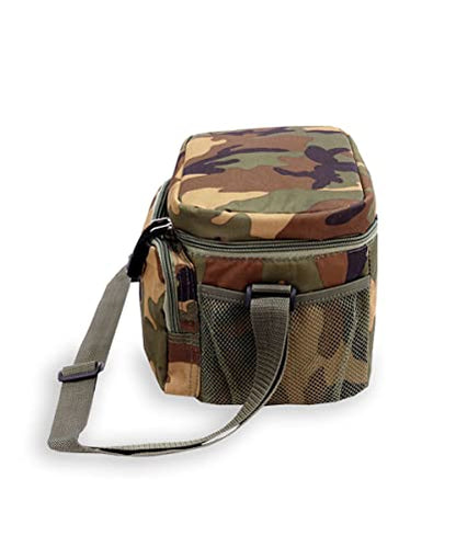 Everest Cooler/Lunch Pattern Bag, Woodland Camo, One Size,CB6P-CAMO - color: Woodland Camo