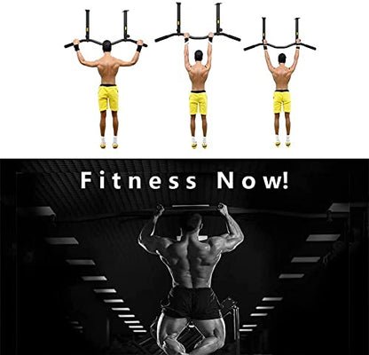 JYDQM Fitness Training Pull Up Bar for Men & Women Ergonomic Ceiling Mounted Pull Up Bar with 4 Grip Positions, Multifunctional Indoor Chin-Up Bar Home Workout Sports Equipment (Size : Curved) - size: Curved