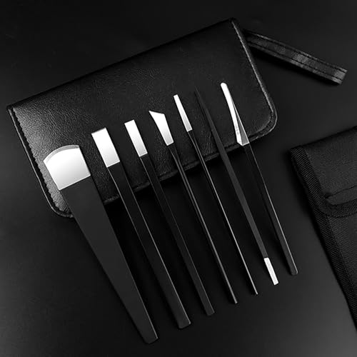 Professional Callus Knife Pedicure Knife for Feet Ingrown Toenail Knives Cuticle Foot Care Tools Dead Skin Removal Nail File Scraper - size: 7 Count (Pack of 1)