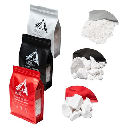 Crux Technology Sports Chalk for Rock Climbing 100% Magnesium Carbonate - style: Micronised Powder