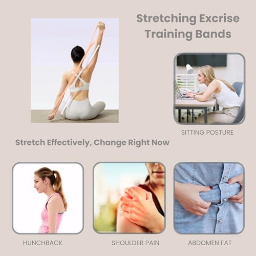 Figure 8 Resistance Band with Non-Slip Handles | Silicone Exercise Bands, Arm Shoulder Back Chest Workout, Portable Fitness Stretch Ropes for Home Gym, Yoga, Pilates, Rehab - color: 15LB Pink