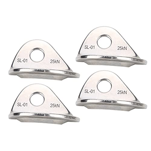 Climbing Bolts Hanger, 4PCS Climbing Anchor Bolt Stainless Steel Rock Anchor for Rappelling Aerial Work