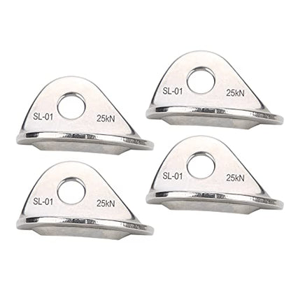 Climbing Bolts Hanger, 4PCS Climbing Anchor Bolt Stainless Steel Rock Anchor for Rappelling Aerial Work
