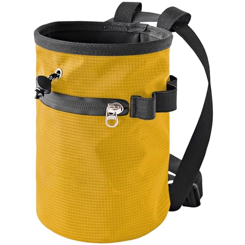Rock Climbing Chalk Bag Magnesia Pouches Bouldering Chalk Bucket Storage for Weight Liftings, Climbing Magnesia Powder - color: Better color