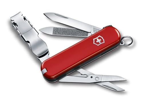 Victorinox 0.6463.T2 Folding Pocket Knife Nail Clip 580 - color: Red