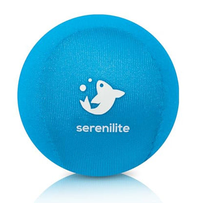 Serenilite Stress Balls for Adults, Squeeze Ball for Hand Therapy, Stress Ball, Hand Exercisers for Therapy & Grip Strengthening, Physical Therapy Balls, Hand Grip Strengthener. - color: Blue Skies