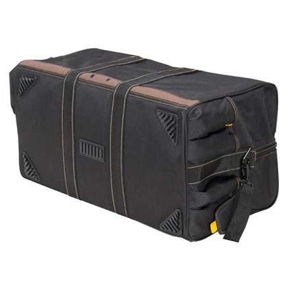 CLC Custom Leathercraft 1111 24 in. All Purpose Construction Gear Bag with 7 Outside Pockets