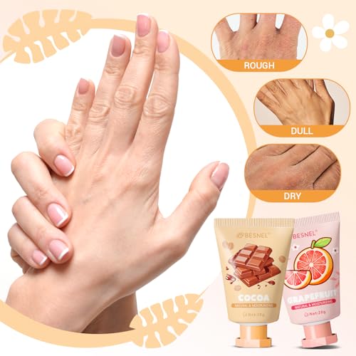 BESNEL 16Pack Hand Cream Gift Set For Women, Teacher Appreciation Gifts, Mini Hand Lotion Travel Size in Bulk for Dry Cracked Hands, Graduation Gift, Birthday Gift, Bridesmaid Gift,Party Favors - size: 0.7 Fl Oz (Pack of 16)