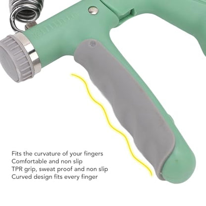 Generic Hand Grip Strengthener, Adjustable 10-100kg with Digital Counter and Comfort Grip for Forearm Training, Muscle Recovery, Rock Climbing, Tennis
