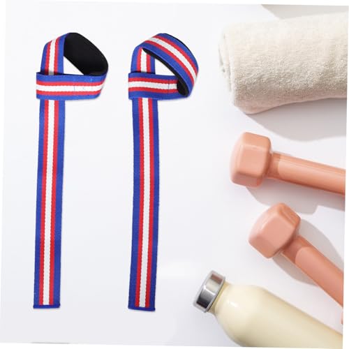 1pair Weight Lifting Belt Gym Grip Straps for Men Dumbbell Belt Hip Thrust Barbell Clips Extra Padding for Strength Training