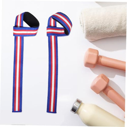 1pair Weight Lifting Belt Gym Grip Straps for Men Dumbbell Belt Hip Thrust Barbell Clips Extra Padding for Strength Training