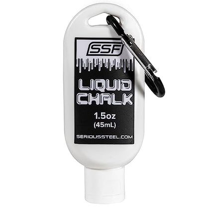 Liquid Chalk/Weightlifting Liquid Chalk Powerlifting, Weightlifting, Rock Climbing, Cross Training Chalk - color: WHITE (1.5 oz / 45 mL)