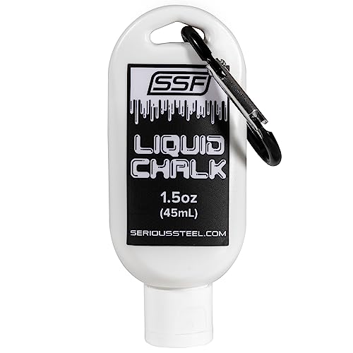 Liquid Chalk/Weightlifting Liquid Chalk Powerlifting, Weightlifting, Rock Climbing, Cross Training Chalk - color: WHITE (1.5 oz / 45 mL)