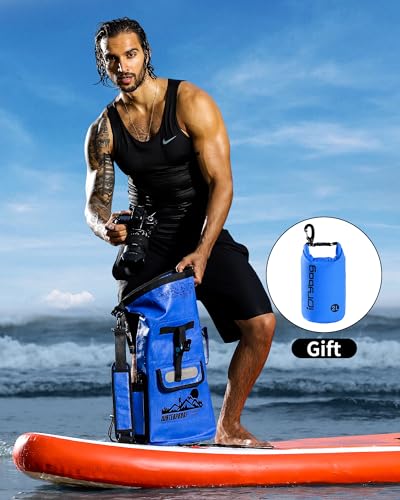 Dry Bag Backpack - color: Blue, size: 30L
