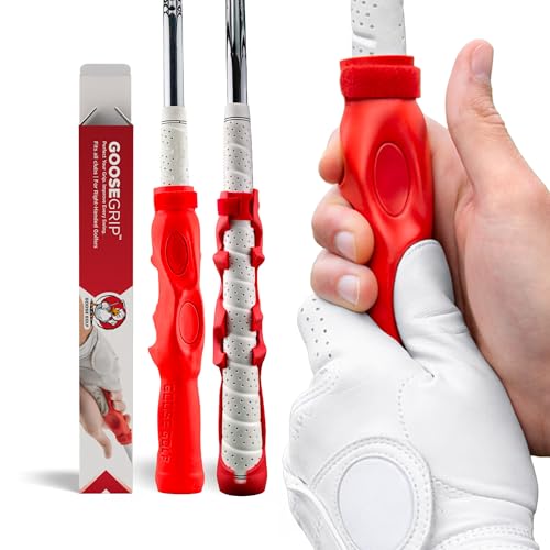 Golf Grip Trainer – Golf Training Aid for Correct Hand Positioning, Fits All Golf Clubs, Build Proper Grip Fundamentals for Consistent Practice - size: Medium (Fits Standard/Midsize Grips)
