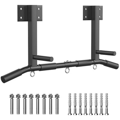 Joist Mount Pull Up Bar, Beam and Rafter Mounted Chin Up Bar