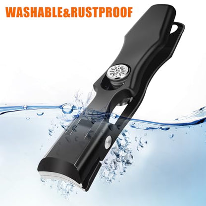 Nail Clippers for Men Thick Nails with Catcher, Heavy Duty Toenail Clippers for Seniors with Safety Lock & Wide Opening, Large Sharp Fingernail Clipper No Splash Nail Cutter Gifts for Men Women Adults - style: Black Nail Clippers with Catcher
